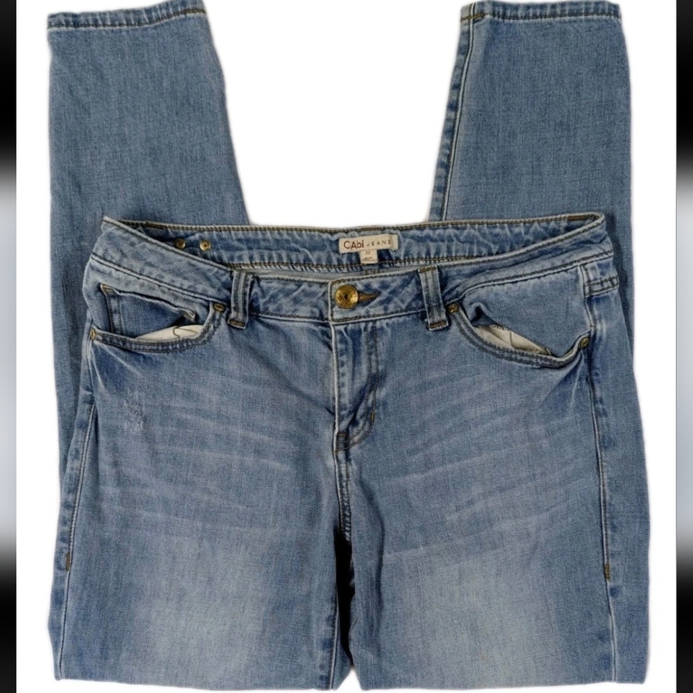 Cabi Jeans Ruby Skinny Women's Size 12 Denim Light Blue Jeans